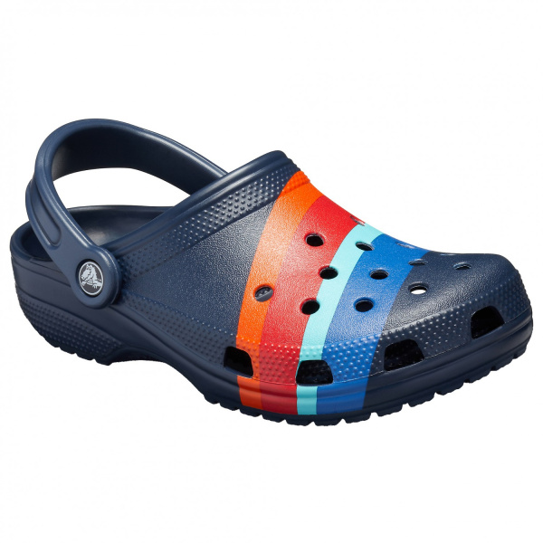 Сабо Classic Seasonal Graphic Clog (45; Navy/Multi)
